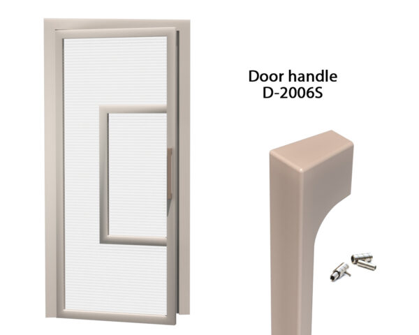 Handrail for loft-style interior doors D-2006S RAL set of 2