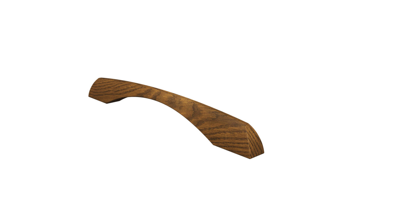 Modern wooden handles U-0920 walnut
