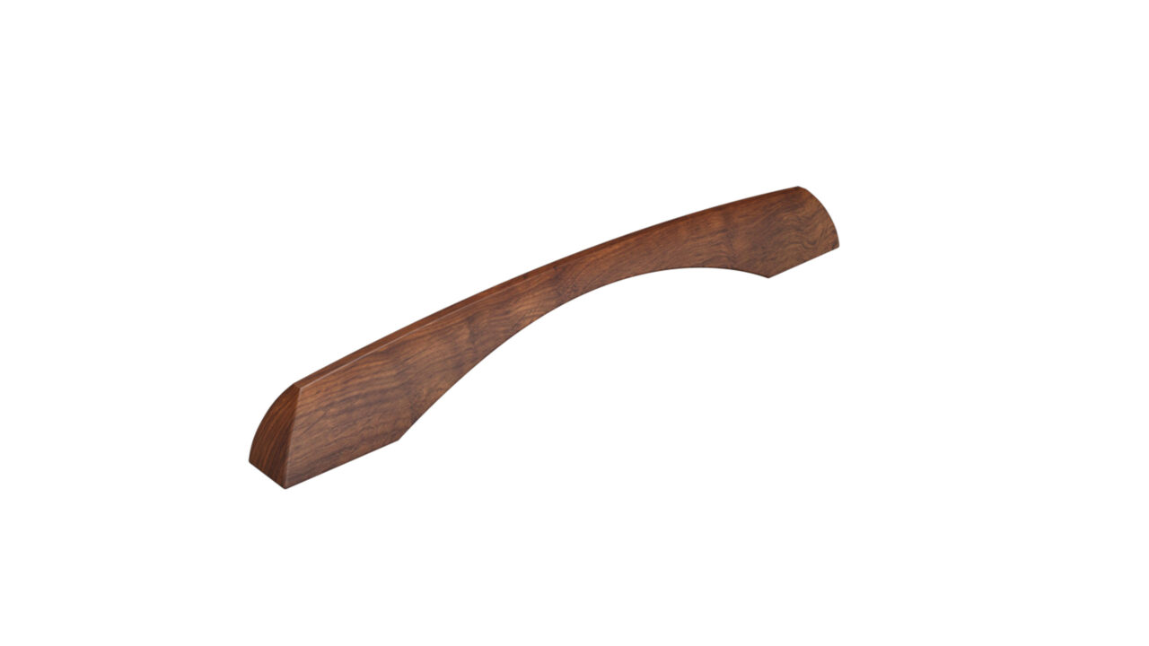 Modern wooden handles U-0920 wenge