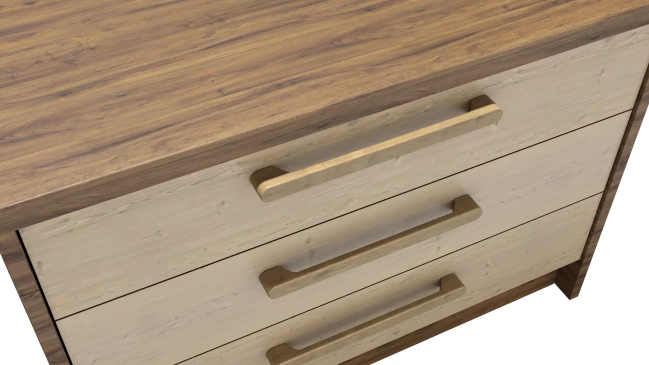 wooden furniture handle U-4305 oak