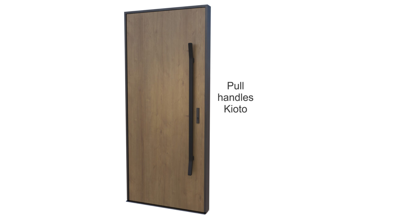 Wooden handles doors Kioto